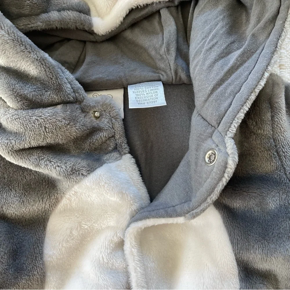 Bundle of two baby winter snowsuits, novelty penguin and neutral navy size 0-3